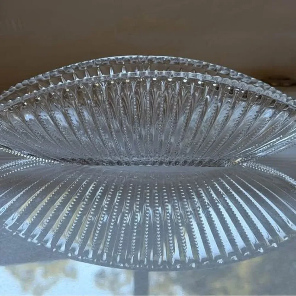 Antique 1901 Fostoria Edgewood glass celery tray